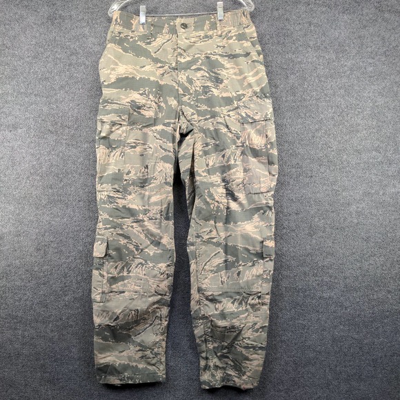 US Air Force USAF Mens Utility Digital Camo Trousers Green Size 34 Pockets - Picture 2 of 11